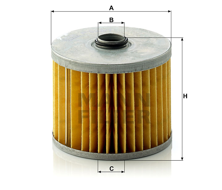 MANN-FILTER P923/1x Kraftstofffilterelement