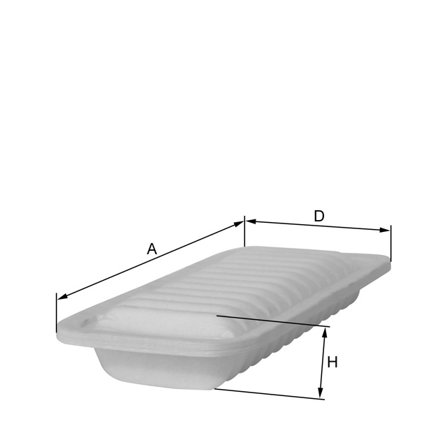 Fil Filter HP5037 Luftfilterelement