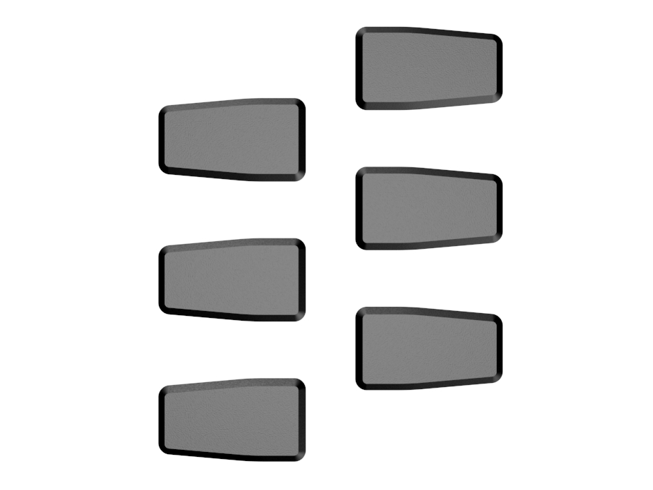 Gummikette 400x70x72.5W