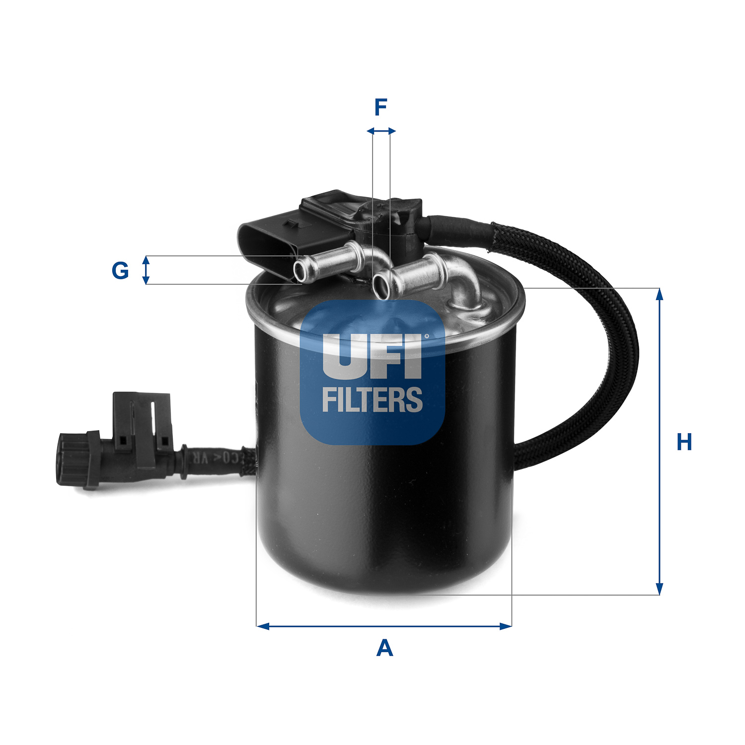 UFI FILTERS 24.149.00 Kraftstoff-Leitungsfilter Inline