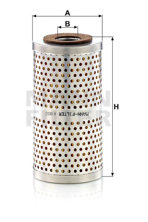 MANN-FILTER H8010 Flüssigkeitsfilterelement