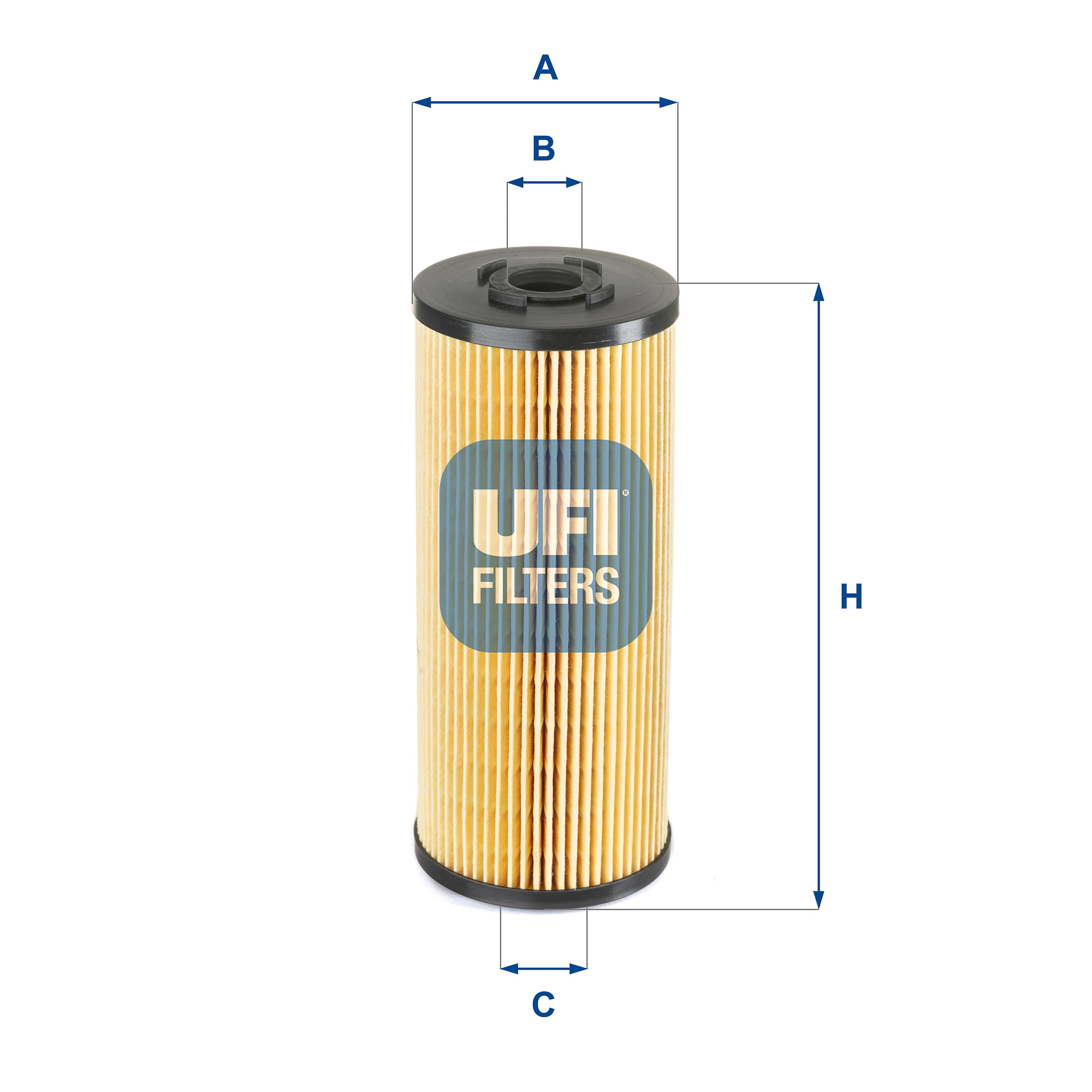 UFI FILTERS 25.124.00 Ölfilterelement