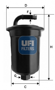 UFI FILTERS 31.694.00 Kraftstofffilterelement