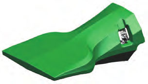 thumbnail image 2 of ESCO U20S Ultralok Standard Bucket Tooth – Universal Fit For Excavators & Backhoes (CAT, John Deere, Bobcat) 2 of 2