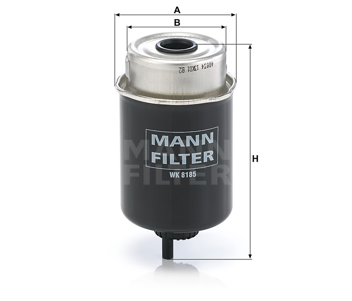MANN-FILTER WK8185 Kraftstoffwechselfilter