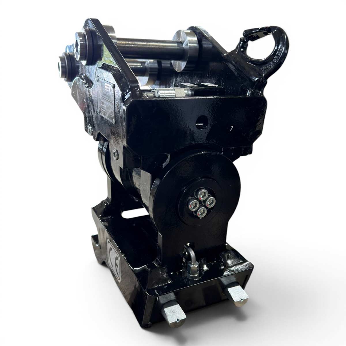 LIS® Tilt-Schnellwechsler mit hydraulischer Tiltfunktion für Minibagger und Bagger in perspektivischer Produktansicht