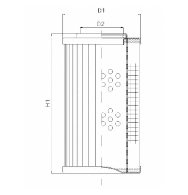 DHD260G10V Hydraulikfilterelement (Druckfilter)