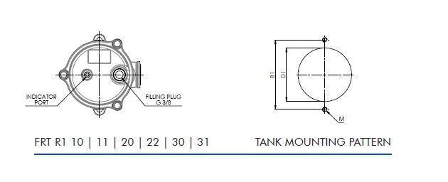 FRTR130000BB50C000S0 Leitungsfiltergehäuse (Rücklauffilter)