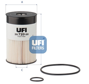 UFI FILTERS 26.720.00 Kraftstofffilterelement