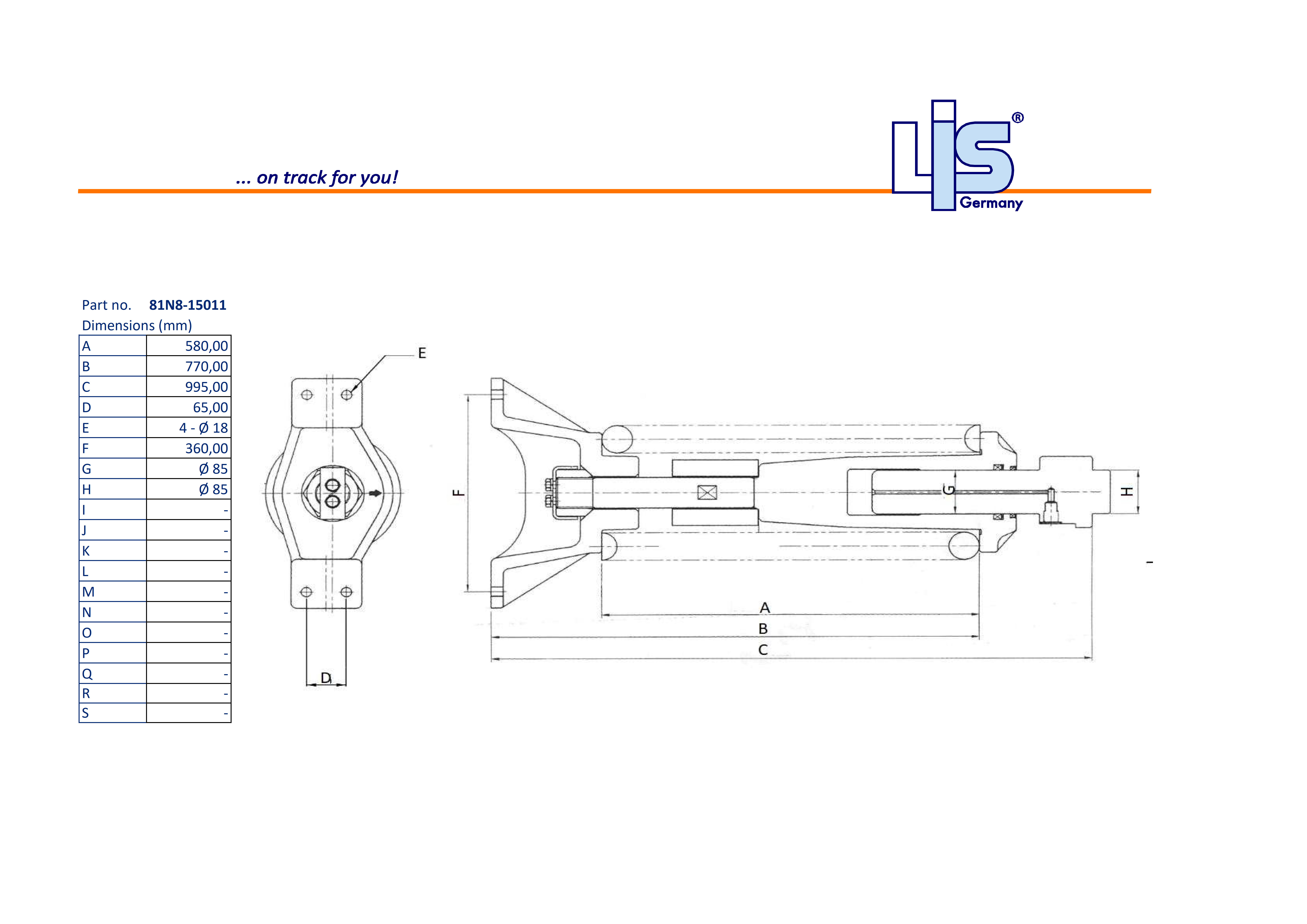 TRACK ADJUSTER & SPRING ASSEMBLY to fit
Hyundai,R290-7,R250LC7