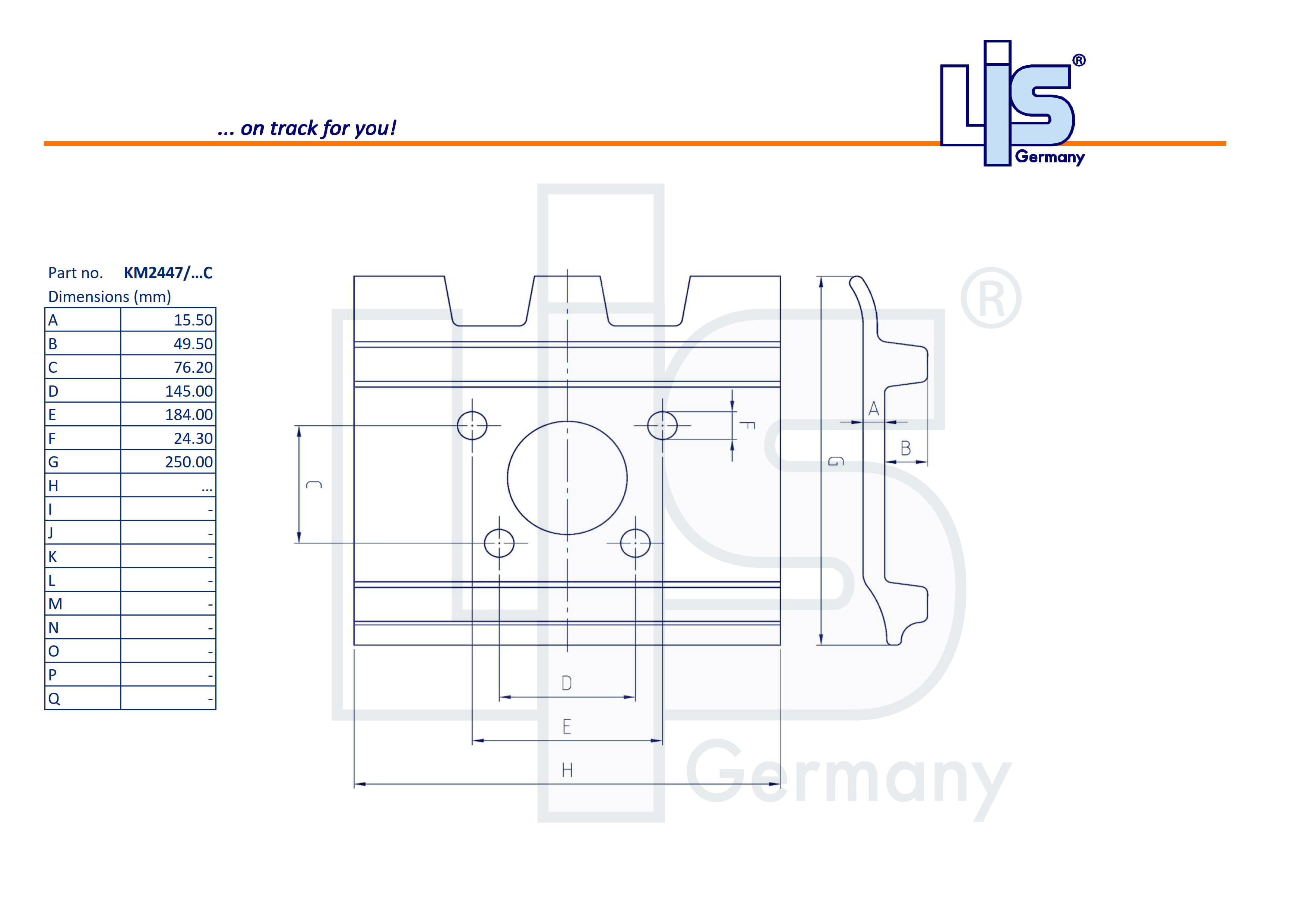 Double Grouser Shoe 600/15,5mm