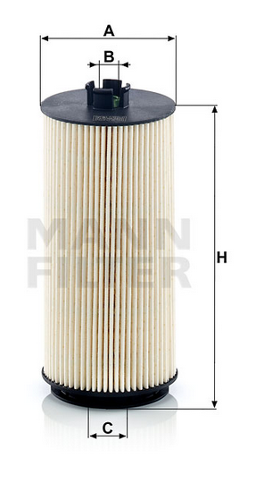 MANN-FILTER PU840x Kraftstofffilterelement (metallfrei)
