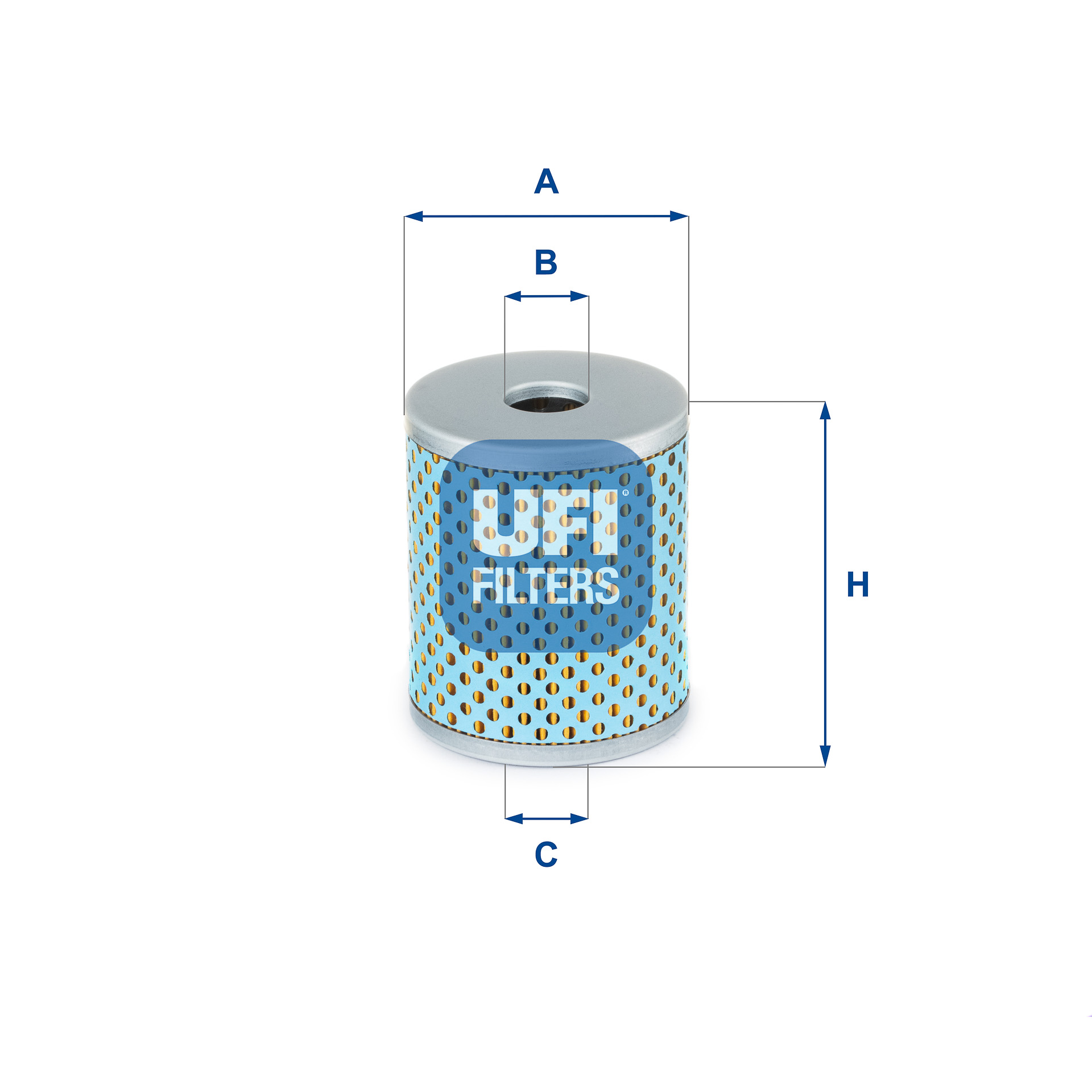 UFI FILTERS 26.601.00 Kraftstofffilterelement