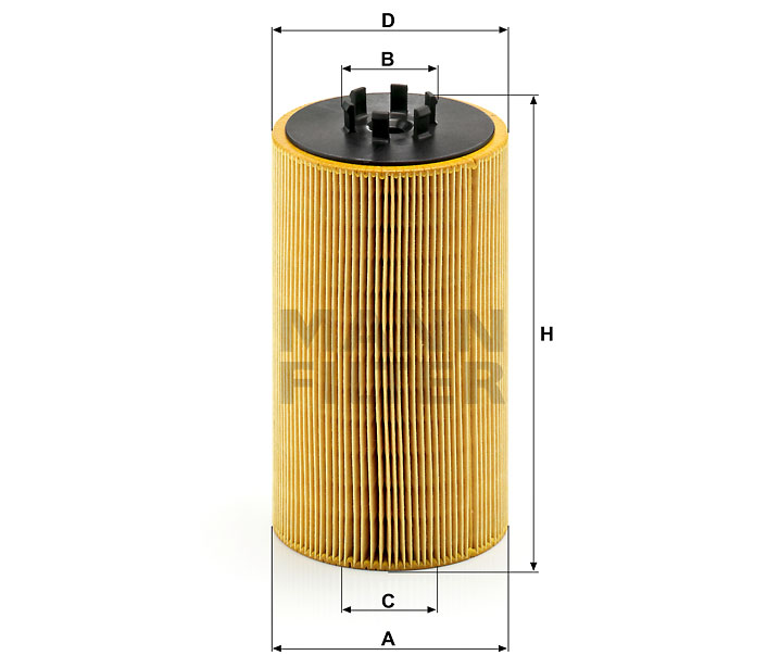 MANN-FILTER HU1390x Flüssigkeitsfilterelement (metallfrei)