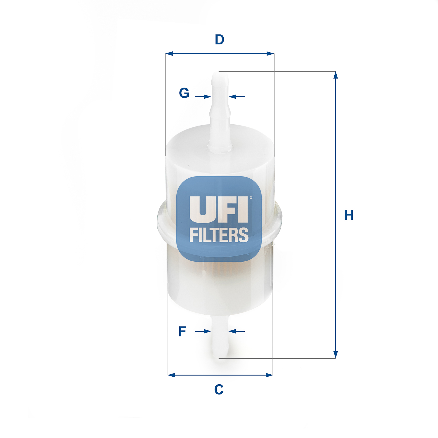 UFI FILTERS 31.001.00 Kraftstofffilterelement