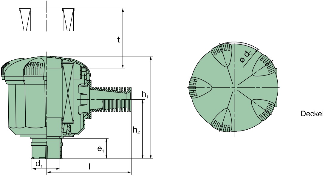 MANN+HUMMEL Luftfilter 4404087998 (Picolino Dämpferfilter)