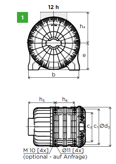 MANN+HUMMEL Luftfilter 4593272980 (Entaron MD 40)