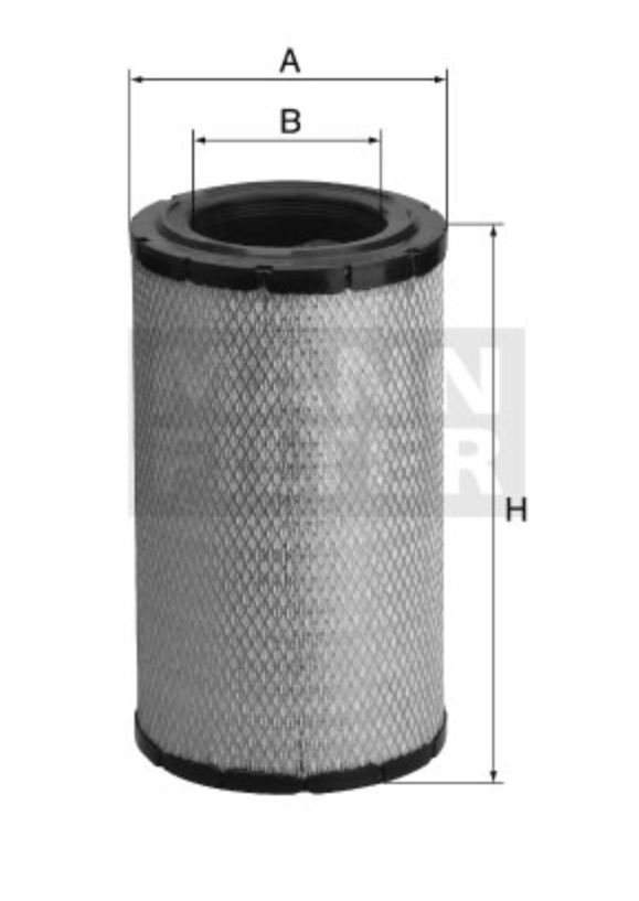 MANN-FILTER C26025 Luftfilterelement