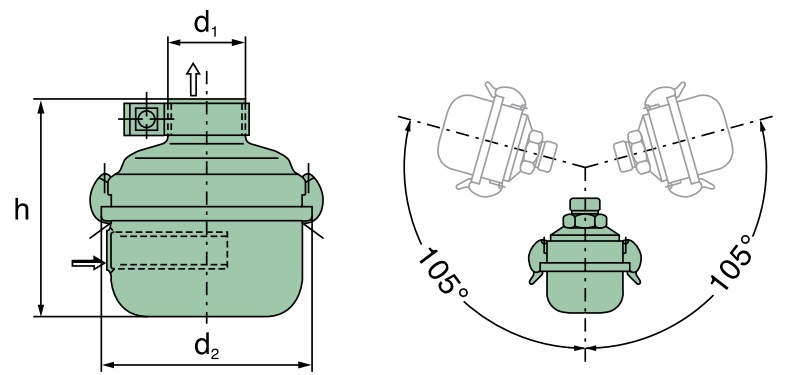 MANN+HUMMEL 4100787113 Luftfilter (Dämpferfilter NW30)