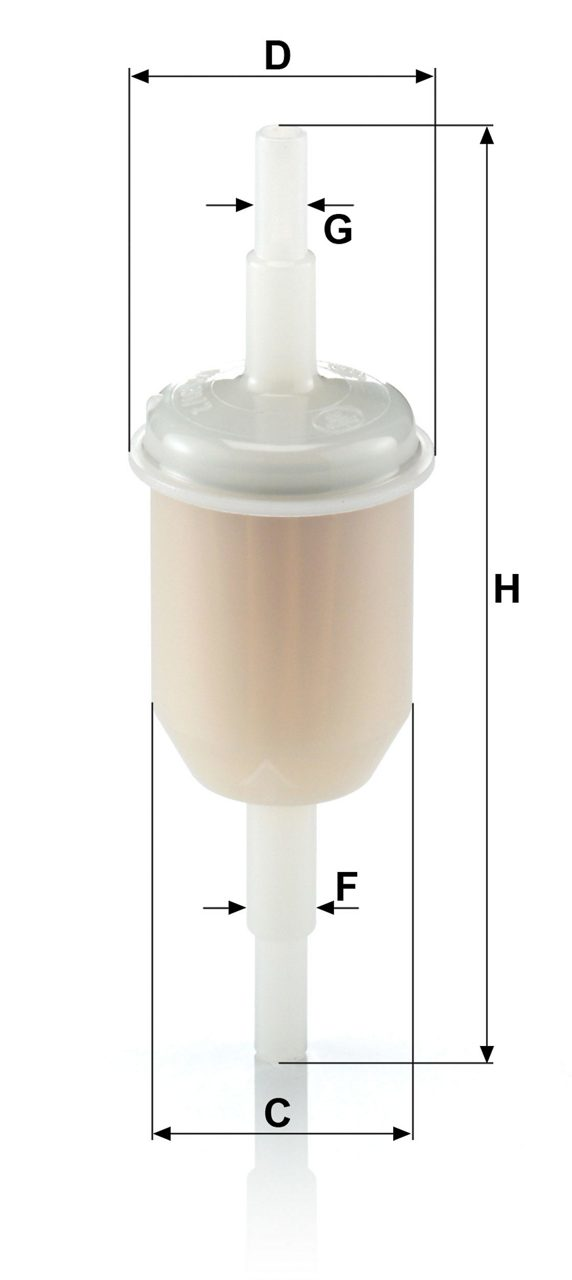 MANN-FILTER WK31/2(10) fuel filter