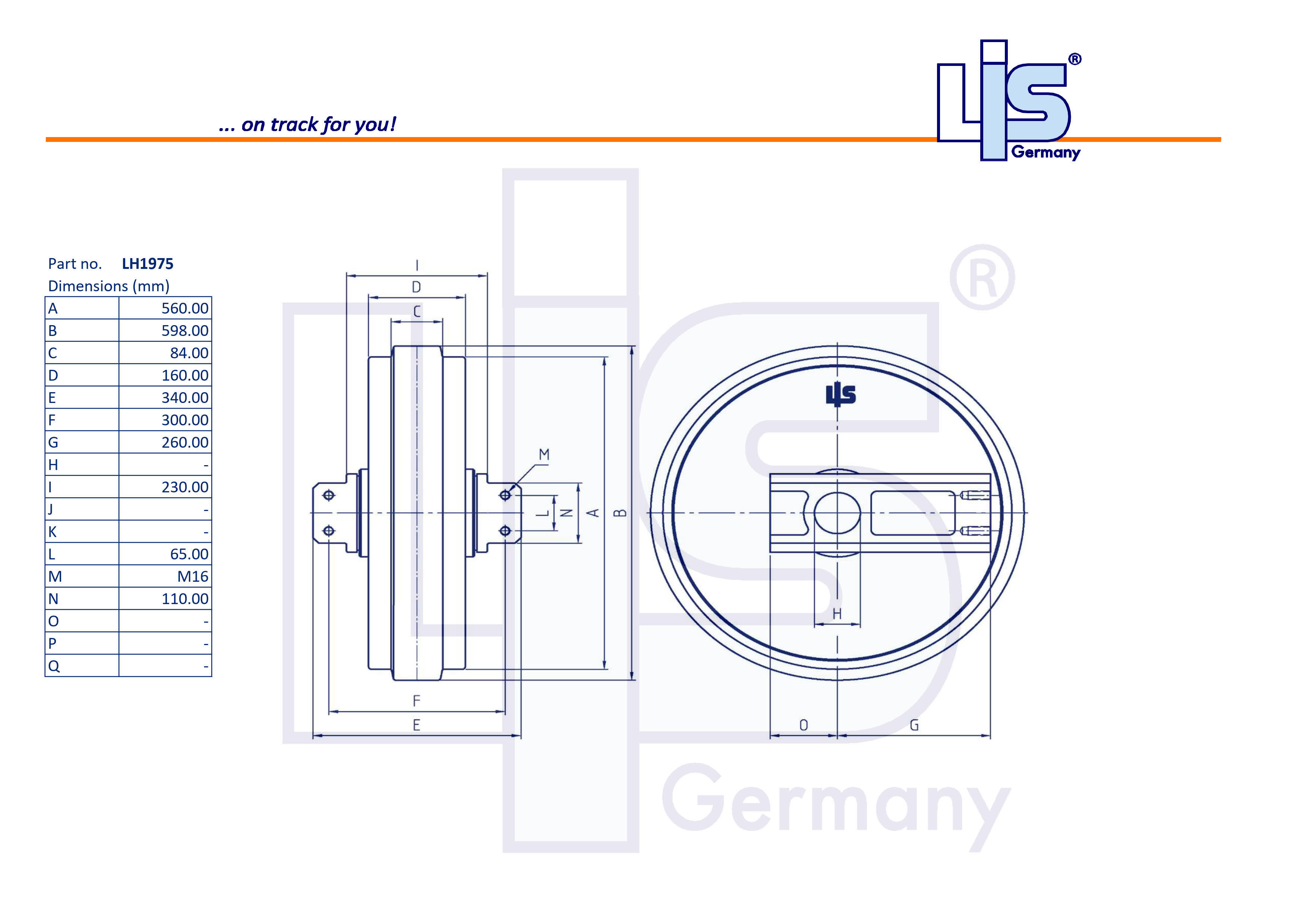 LIS® Idler LH1975