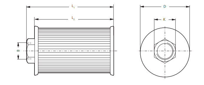 ARGO-HYTOS AS040-71 Saugfilter (Anschraubelement)