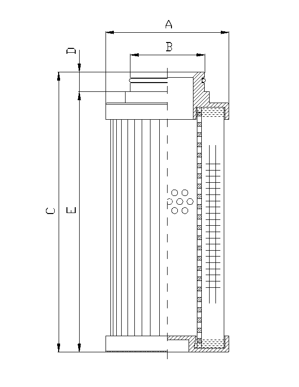 FILTREC D791G10B Hydraulikfilterelement (Druckfilter)