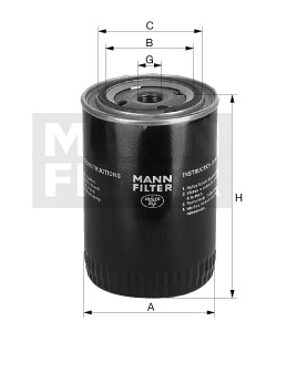 MANN-FILTER WD10006 Wechselfilter