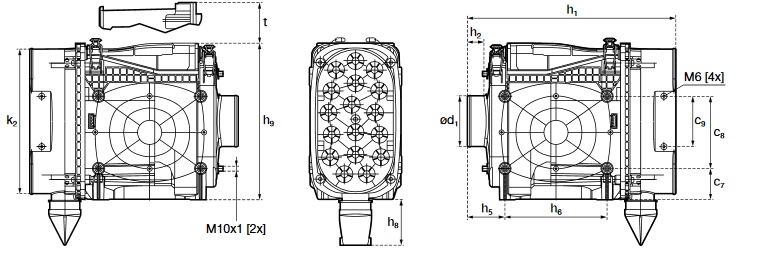 MANN+HUMMEL Luftfilter 4527095912 (Iqoron-V 7 stehend)