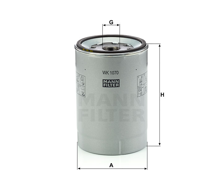 WK1070x Kraftstofffilter SpinOn