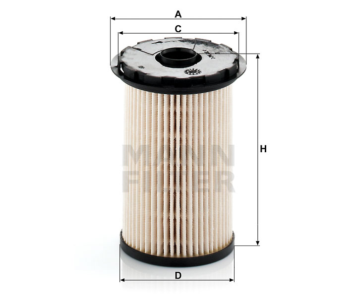 MANN-FILTER PU7002x Kraftstofffilterelement (metallfrei)