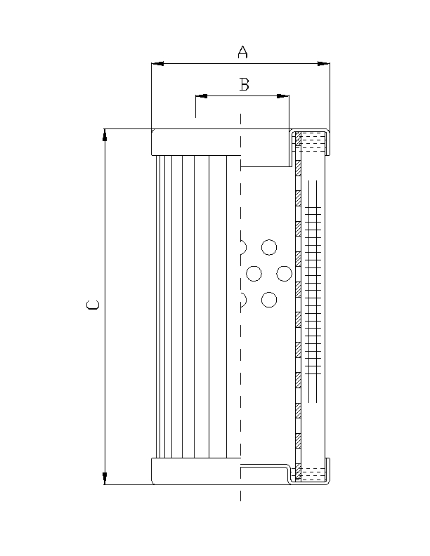 FILTREC DMD0015E20B Hydraulikfilterelement (Druckfilter)