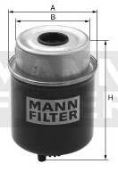 MANN-FILTER WK8147 Kraftstoffwechselfilter