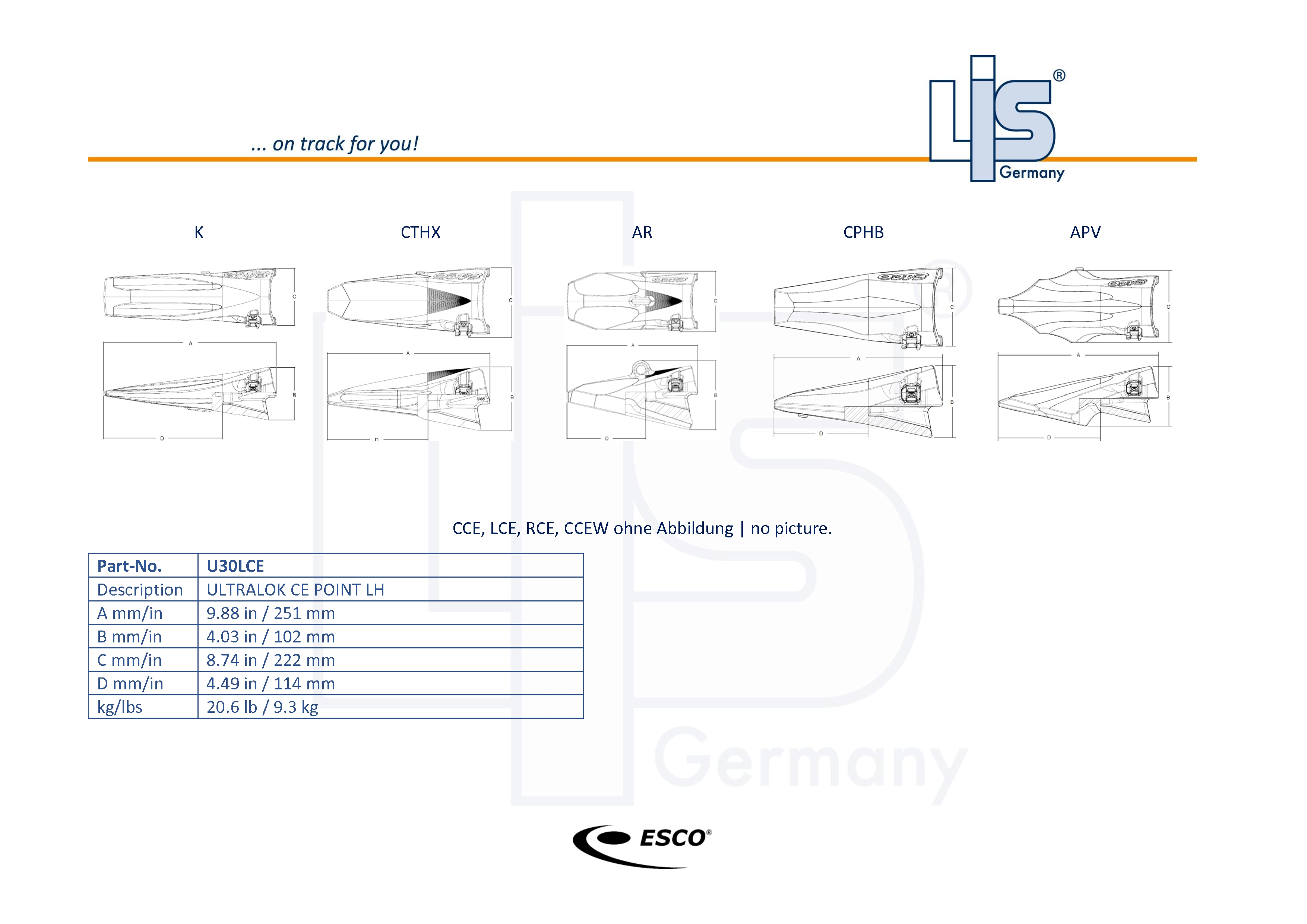 ULTRA LOCK CE ZAHN LH