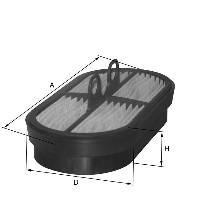 Fil Filter HP4664 air filter element