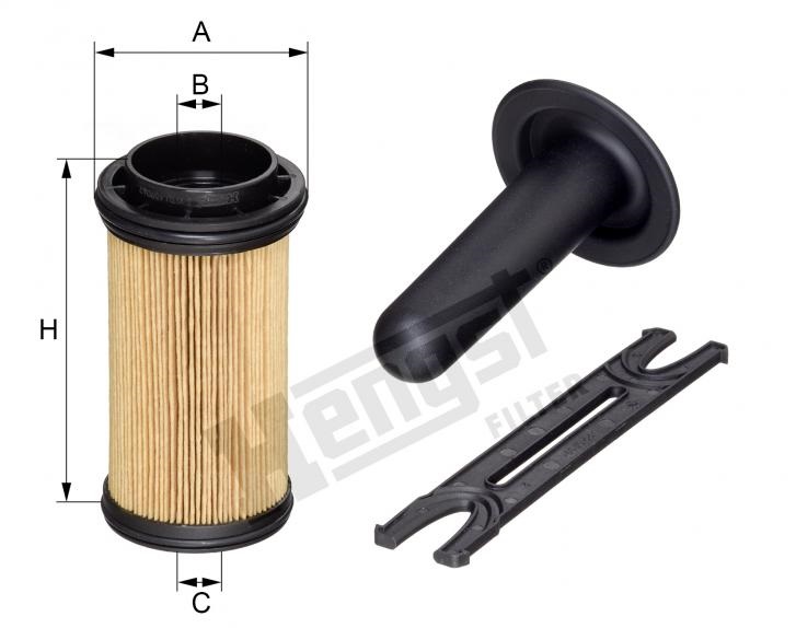 HENGST FILTER E103UD295 Harnstofffilterelement (Servicekit)