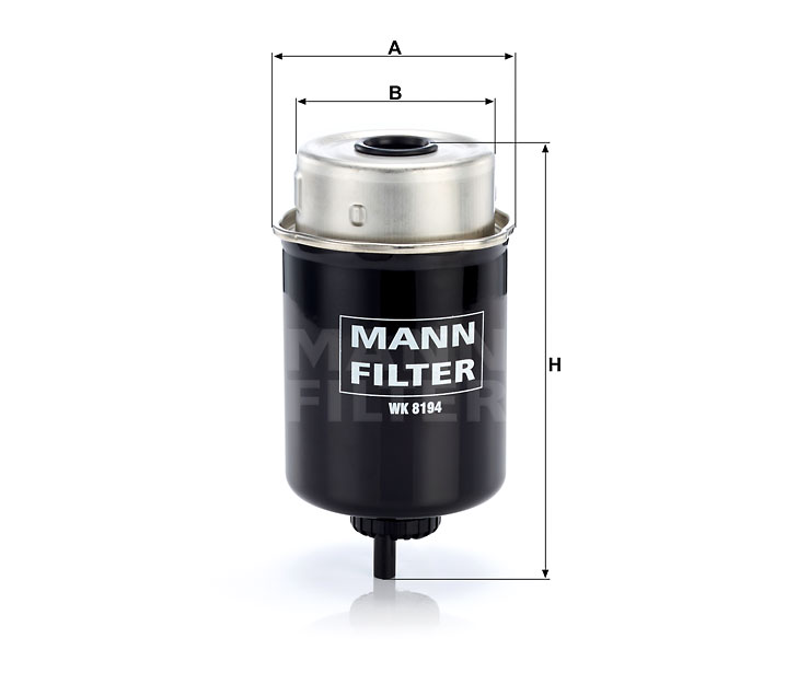 MANN-FILTER WK8194 Kraftstofffilter SpinOn