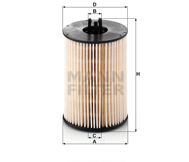 MANN-FILTER PU821x-2 Kraftstofffilterelement (metallfrei)