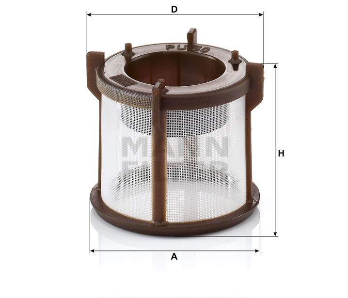 MANN-FILTER PU50z Kraftstofffilterelement (metallfrei)