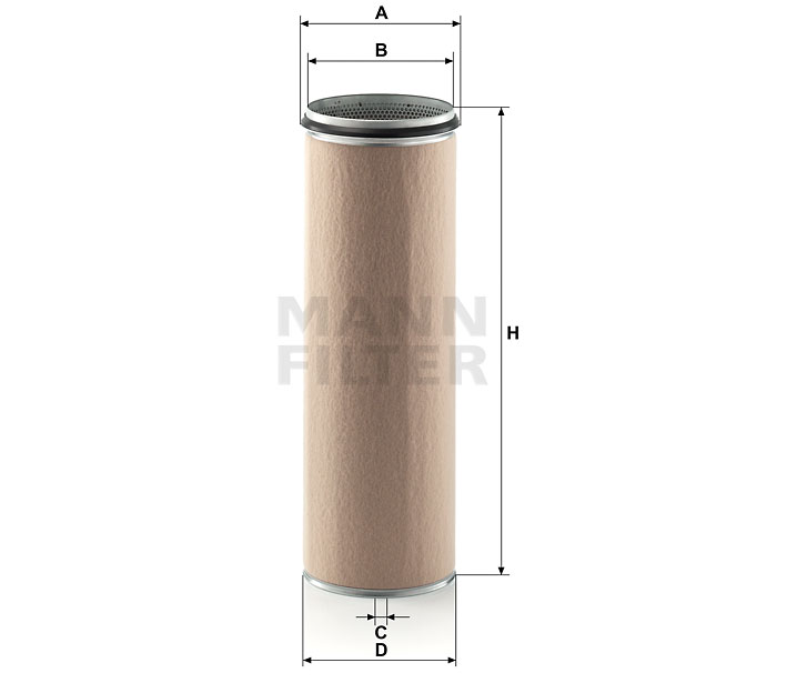MANN-FILTER CF2100 Luftfilterelement (Sekundärelement)