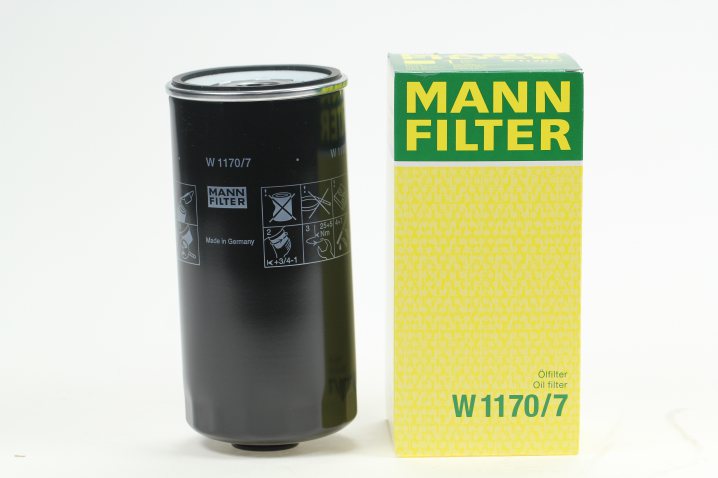 MANN-FILTER W1170/7 oil filter