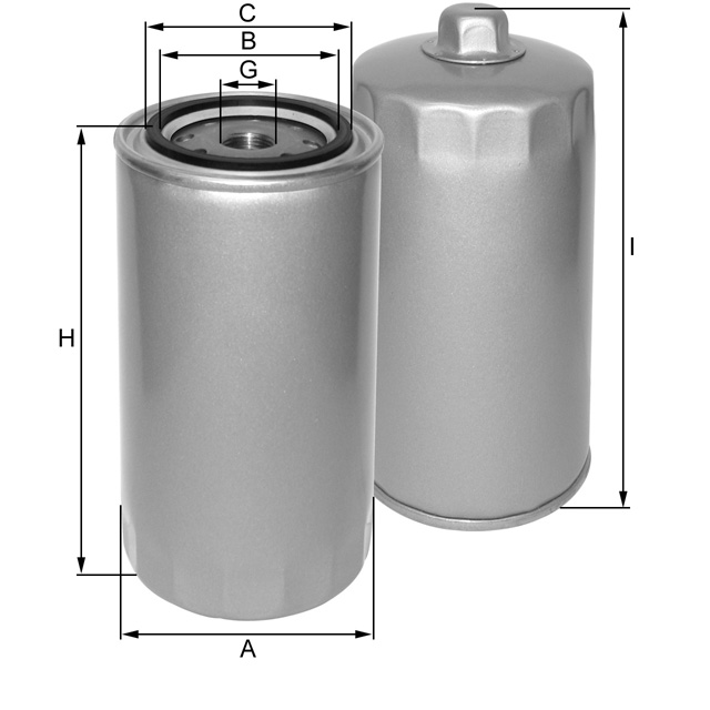 Fil Filter ZP3106 oil filter spin-on