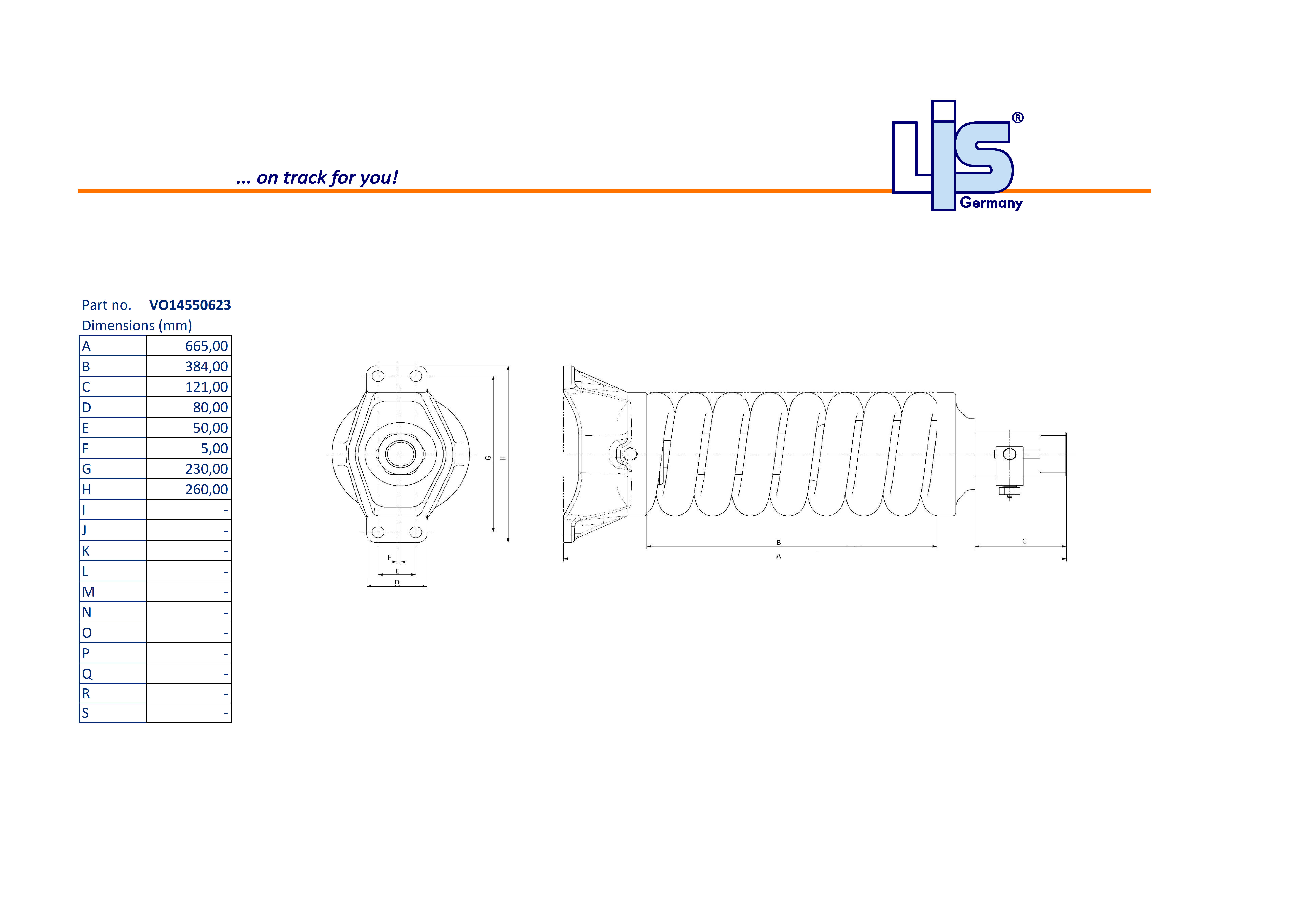 TRACK ADJUSTER & SPRING ASSEMBLY