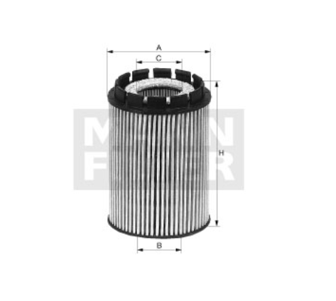MANN-FILTER HU7041z Ölfilterelement (metallfrei)