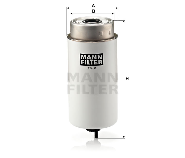 MANN-FILTER WK8168 Kraftstofffilter SpinOn