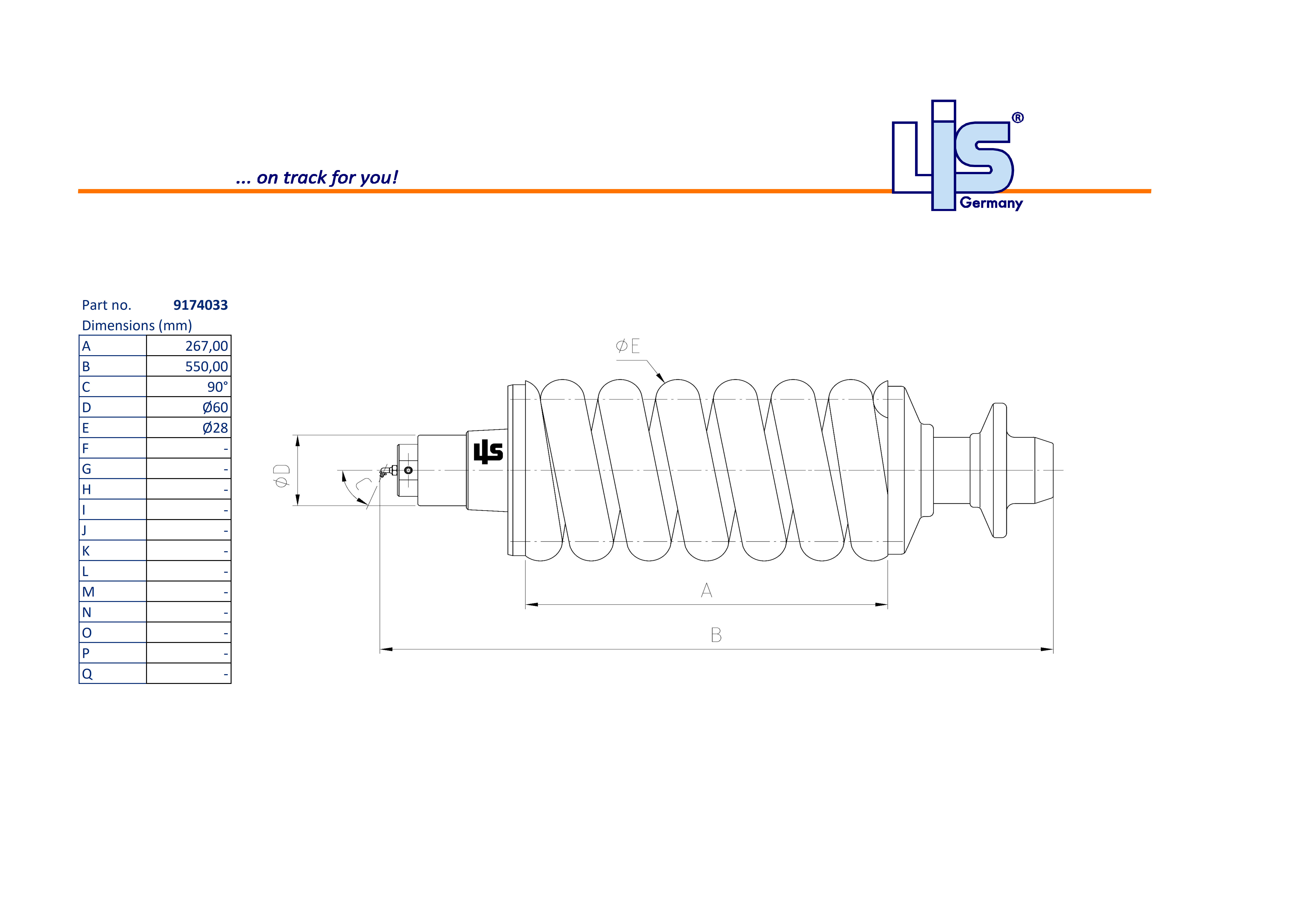 TRACK ADJUSTER & SPRING ASSEMBLY