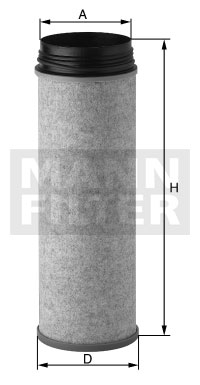 MANN-FILTER CF1430 Luftfilterelement (sekundär NLG21-21)