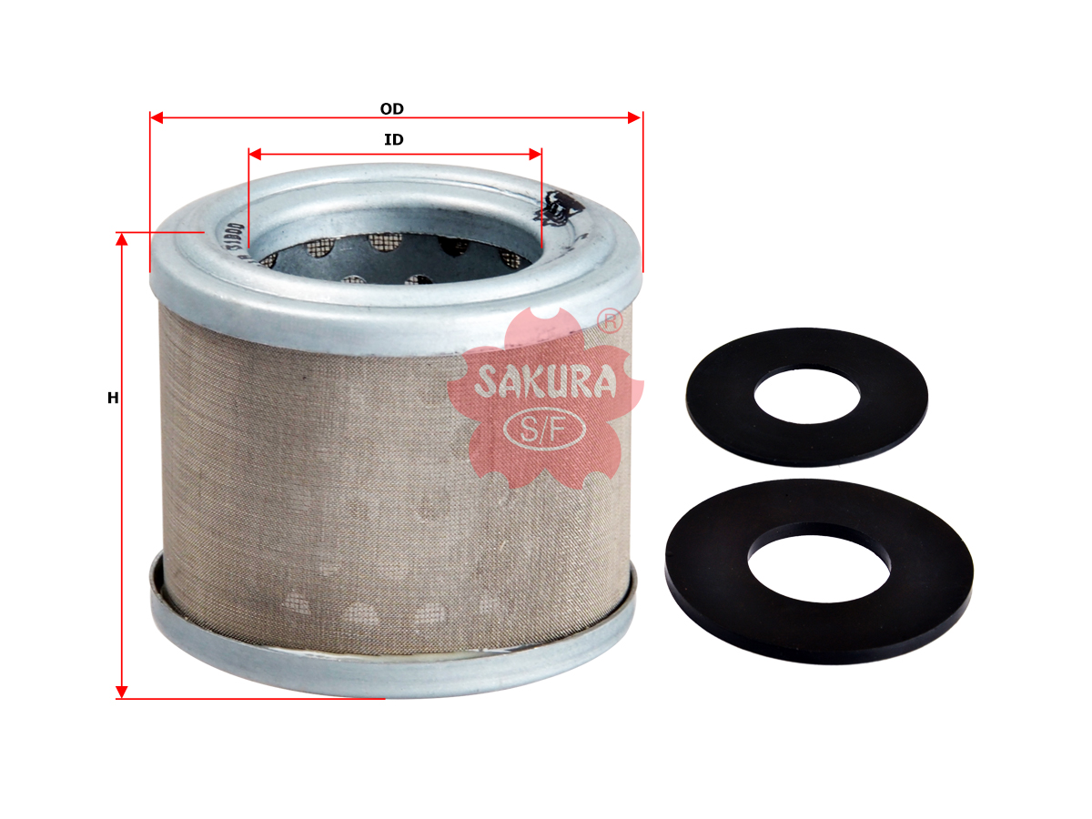 SAKURA F-88040 Kraftstofffilterelement