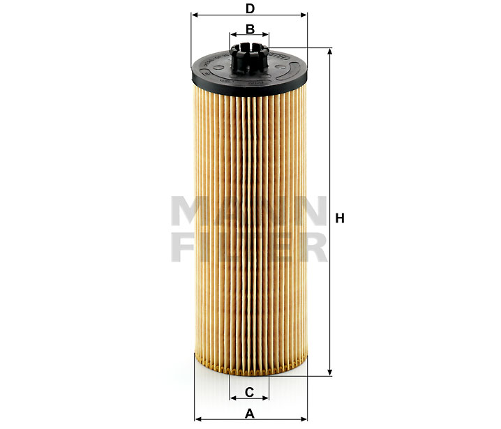 MANN-FILTER HU947/2x Flüssigkeitsfilterelement (metallfrei)