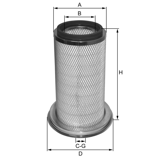Fil Filter HP726 Luftfilterelement